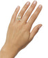 INC International Concepts Gold-Tone Pearl & Crystal Statement Ring - Size 8